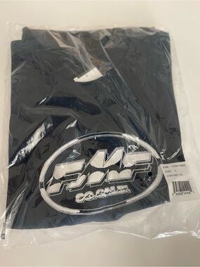 FMF Racing Men's Navy Logo Short Sleeve Tee